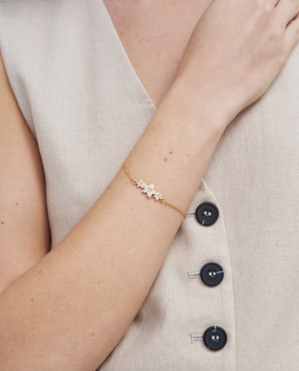 Fable Jasmine Pearl Bracelet