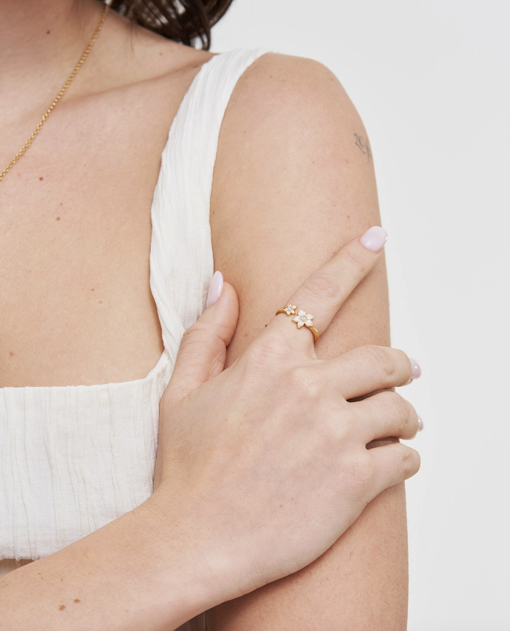 Fable Jasmine Pearl Ring