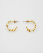Fable Wildflower Garden Hoop Earrings