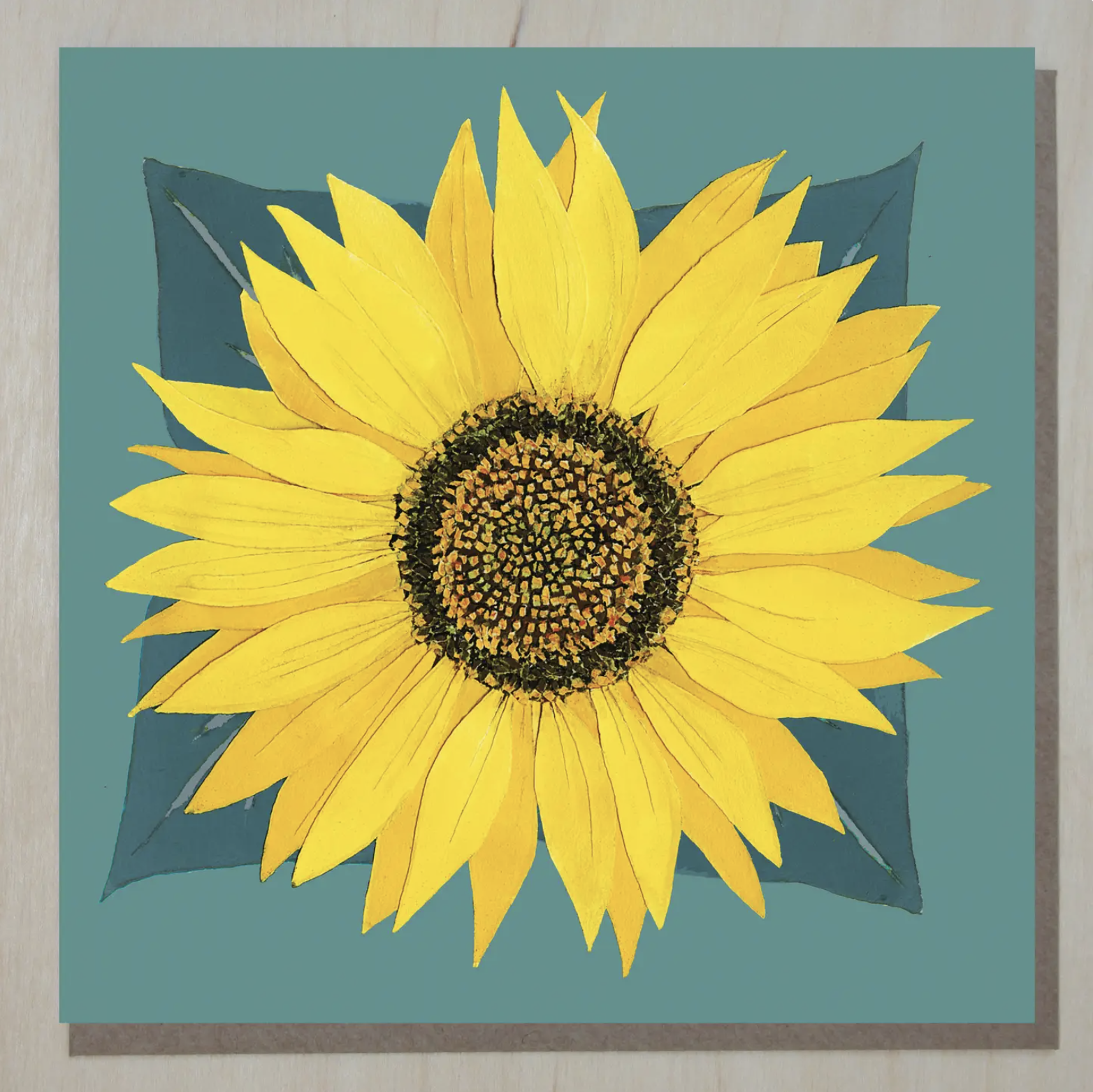 Sunflower Greeting Card