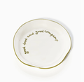 MAEGEN Statement Plate - 'good Food and Good Company.'