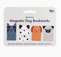 Magnetic Dog Bookmarks (Set of 4)