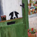 Patience  Dog Greeting Card