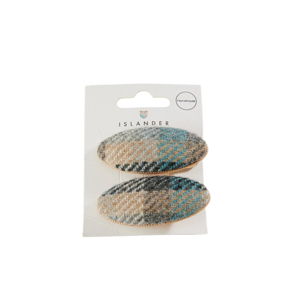 Barrette Hair Clips - Oval
