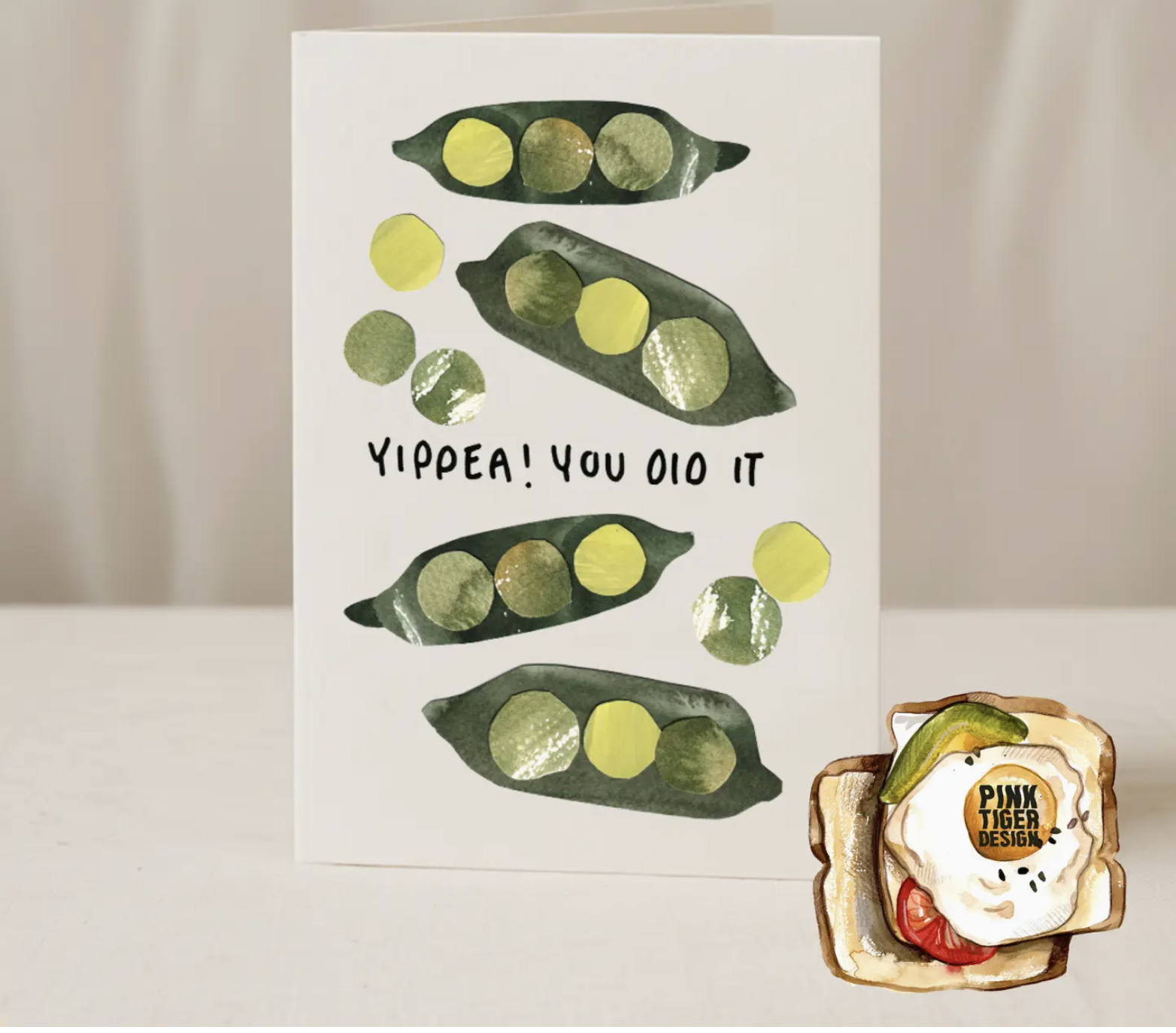 Yippea You Did It A6 Card Collab X Ptd