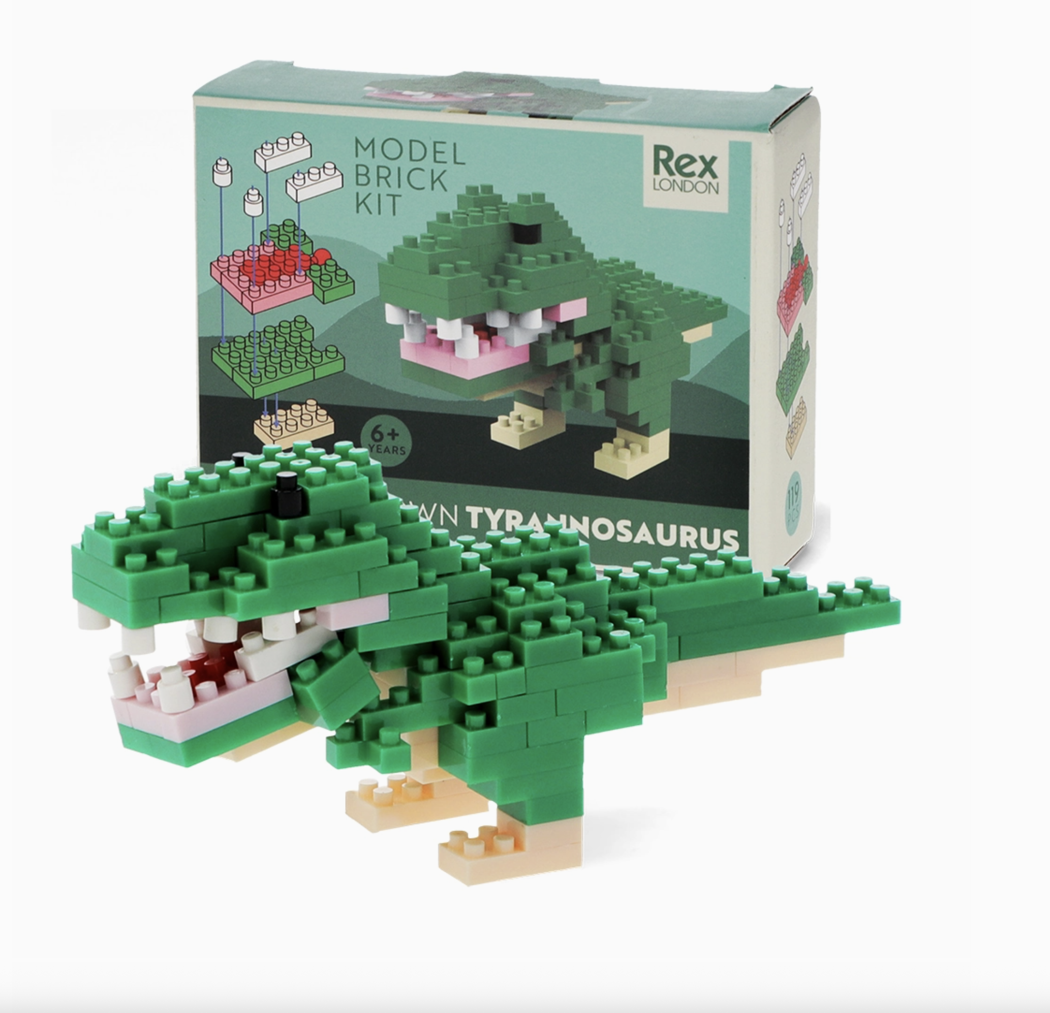 Build Your Own Dinosaur Model Brick Kit - Tyrannosaurus Rex