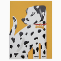 Dalmatian Greeting Card