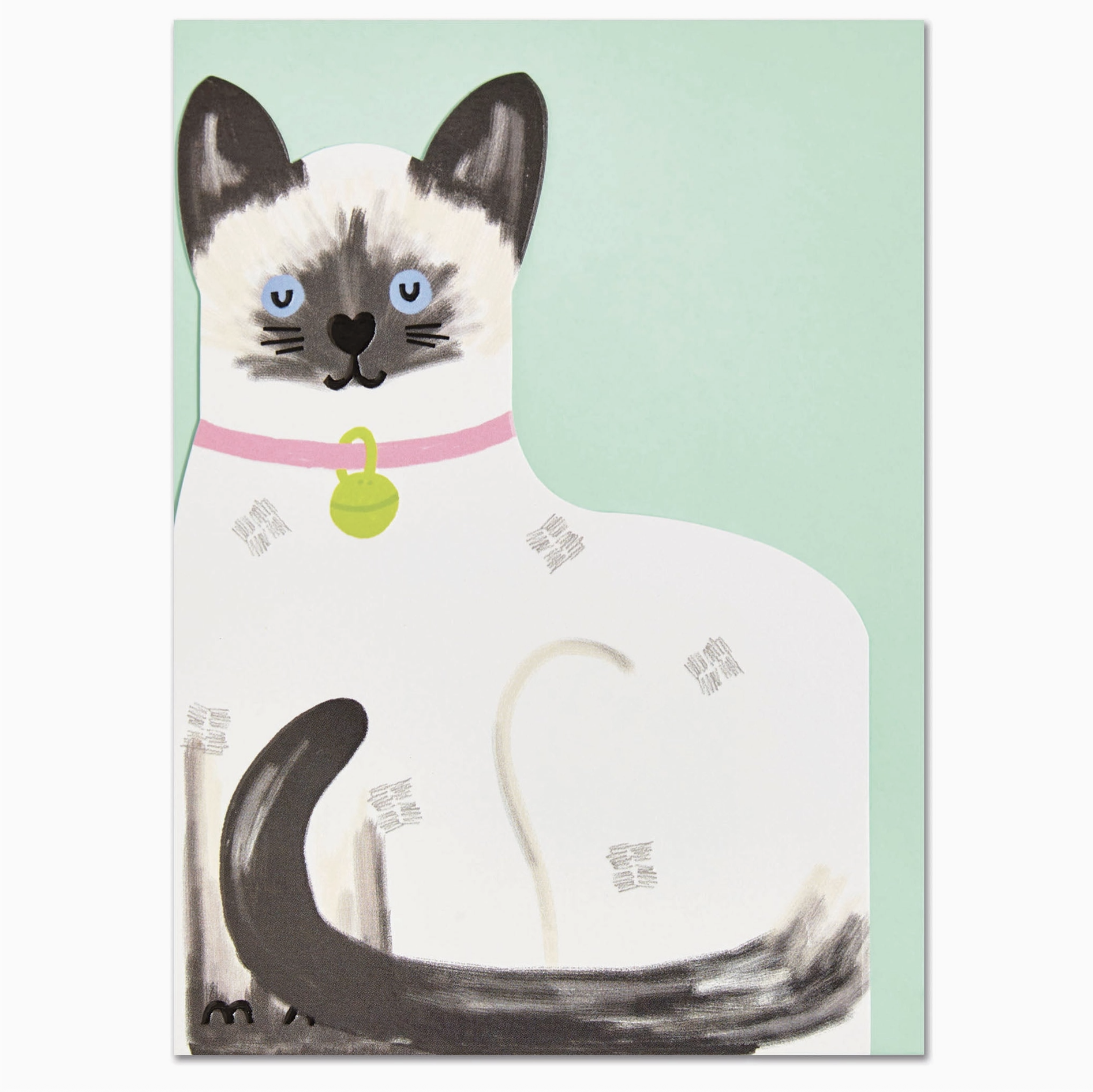 Siamese Cat Greeting Card
