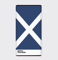Scotland Flag Chocolate Bar, (Salted Caramel 100g)