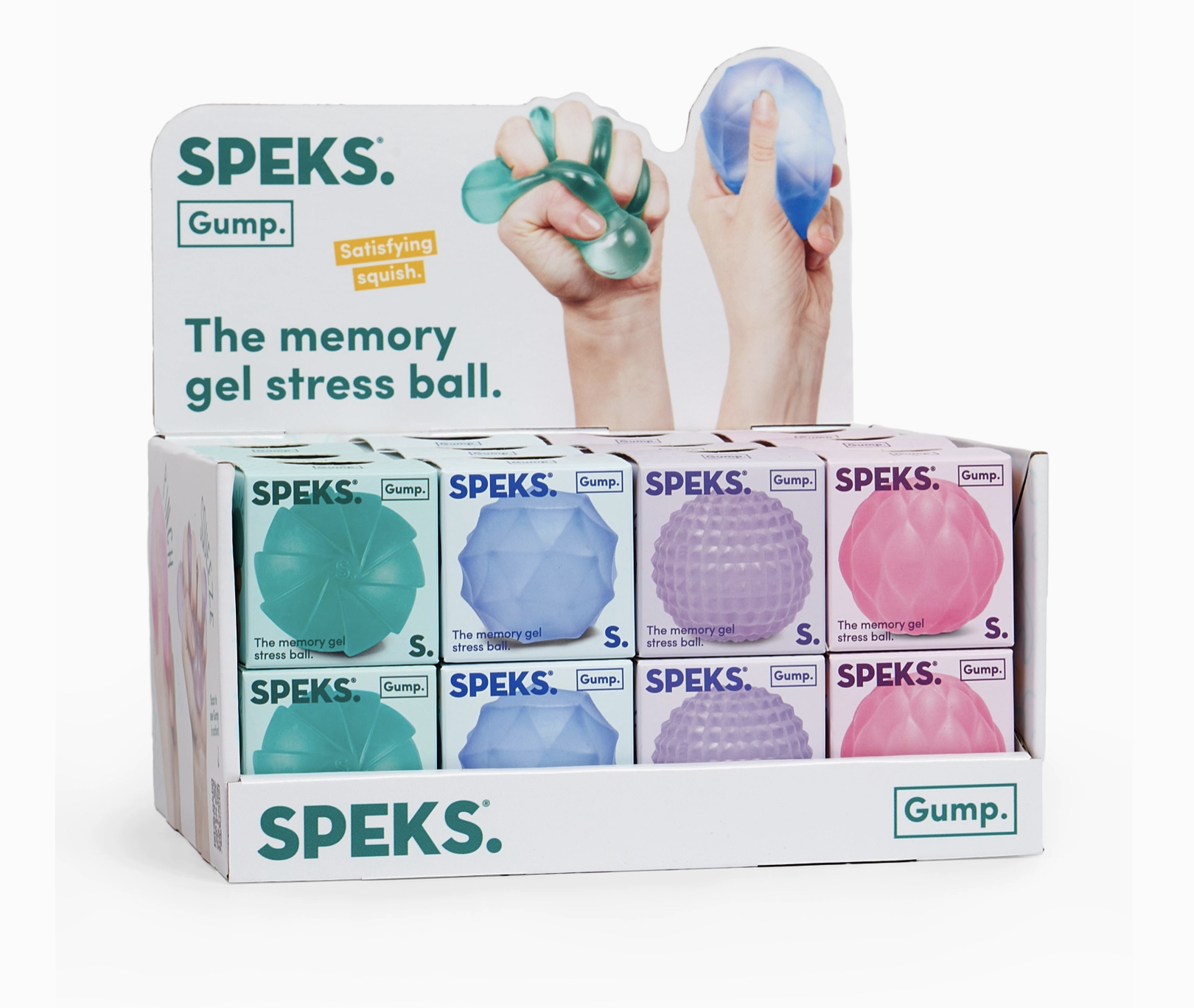 Speks Gump Surface- the Memory Gel Stress Ball - 6cm