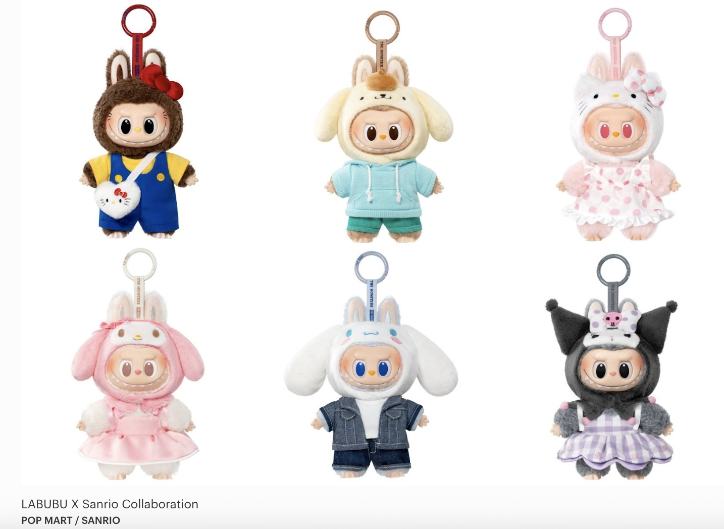 Pop Mart Labubu-The Monsters Sanrio Characters blind box (NO RETURN NO EXCHANGE)-Resale