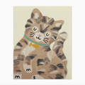 Tabby Kitten Greeting Card