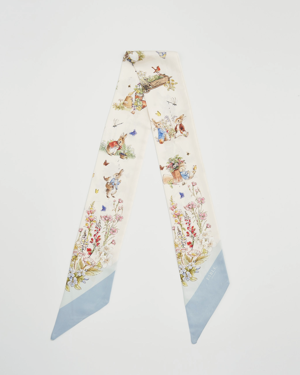 Fable England X Peter Rabbit Cream Twilly