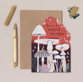 Mushroom Birthday Card | Magic Mushrooms Card
