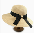Bow Foldable Sun Hat in Bag (57cm)