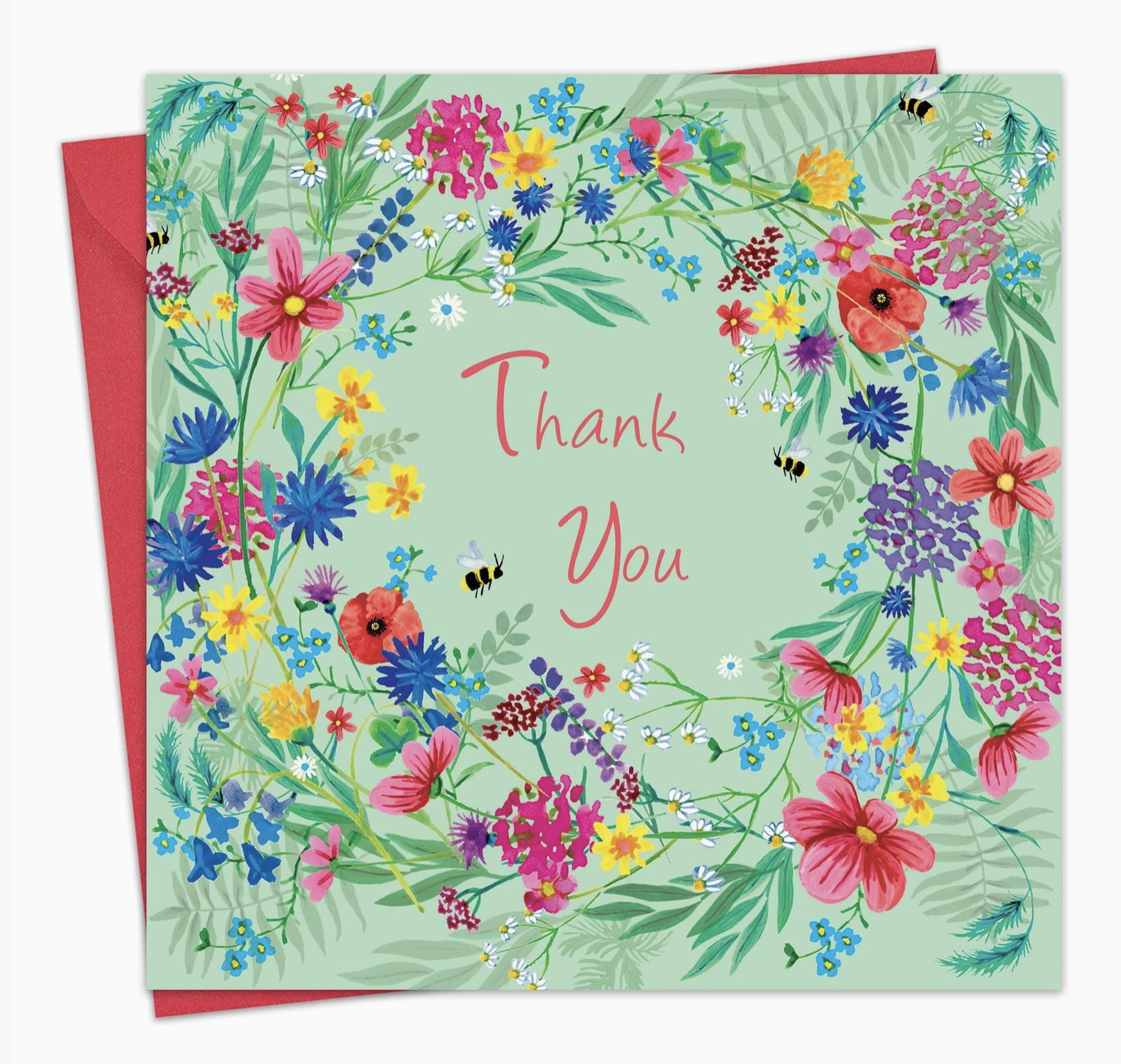 Thank You Card - Wildflowers