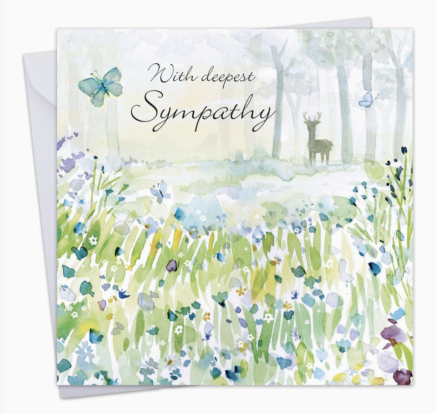 With Sympathy Card