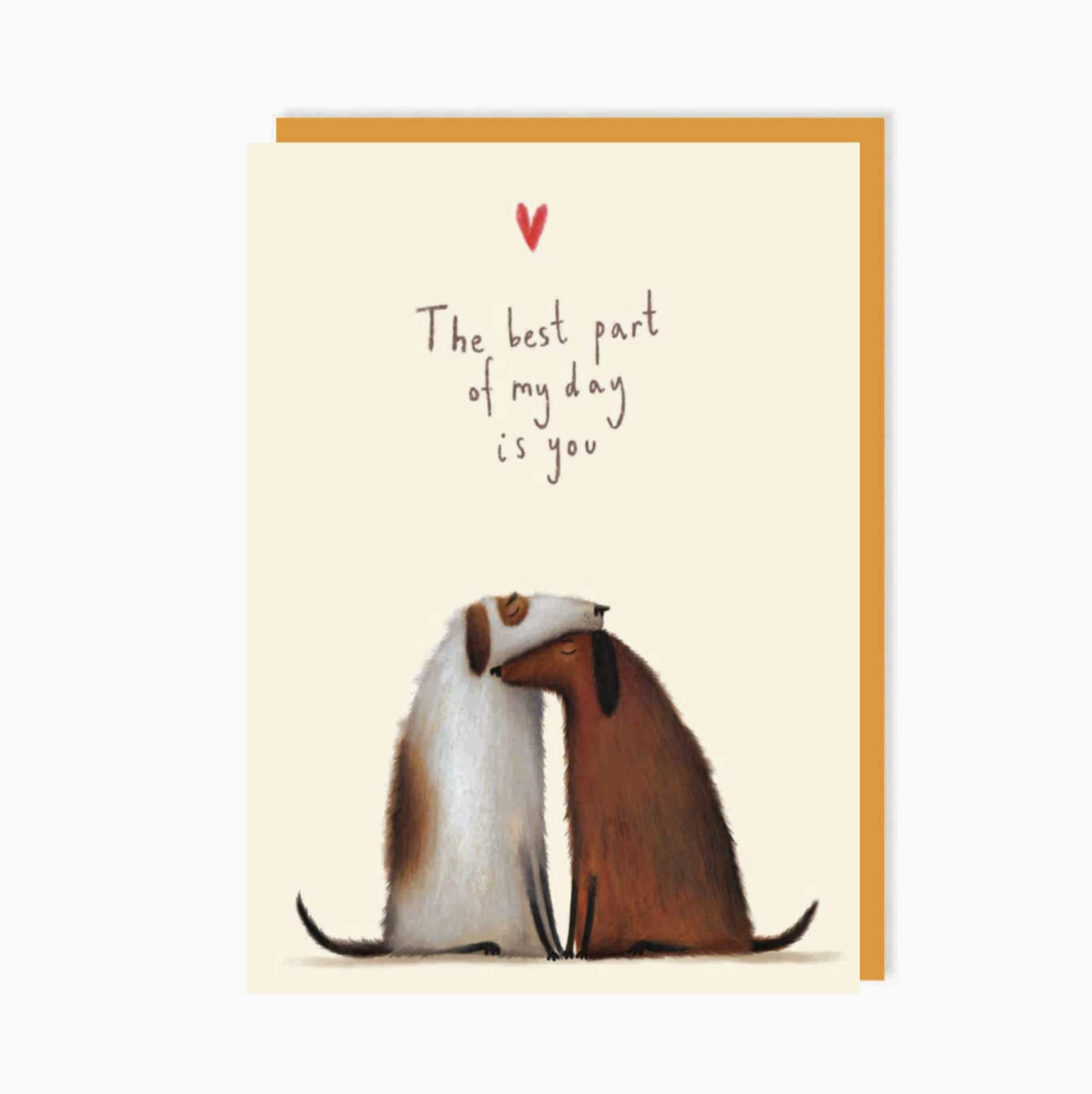 Best Part of My Day Dogs Greeting Card