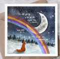 ‘It’S Ok’ Encouragement Greeting Card By Fox Under The Moon
