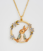 Fable England X Peter Rabbit Forget Me Not Necklace