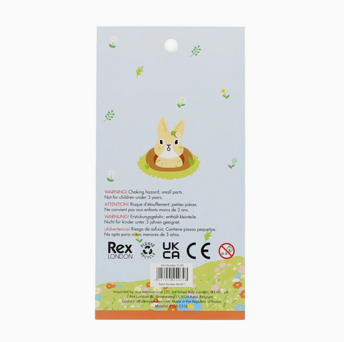 3D Puffy Stickers - Kawaii Bunny