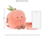 Jellycat Amuseables Peach Shoulder Bag