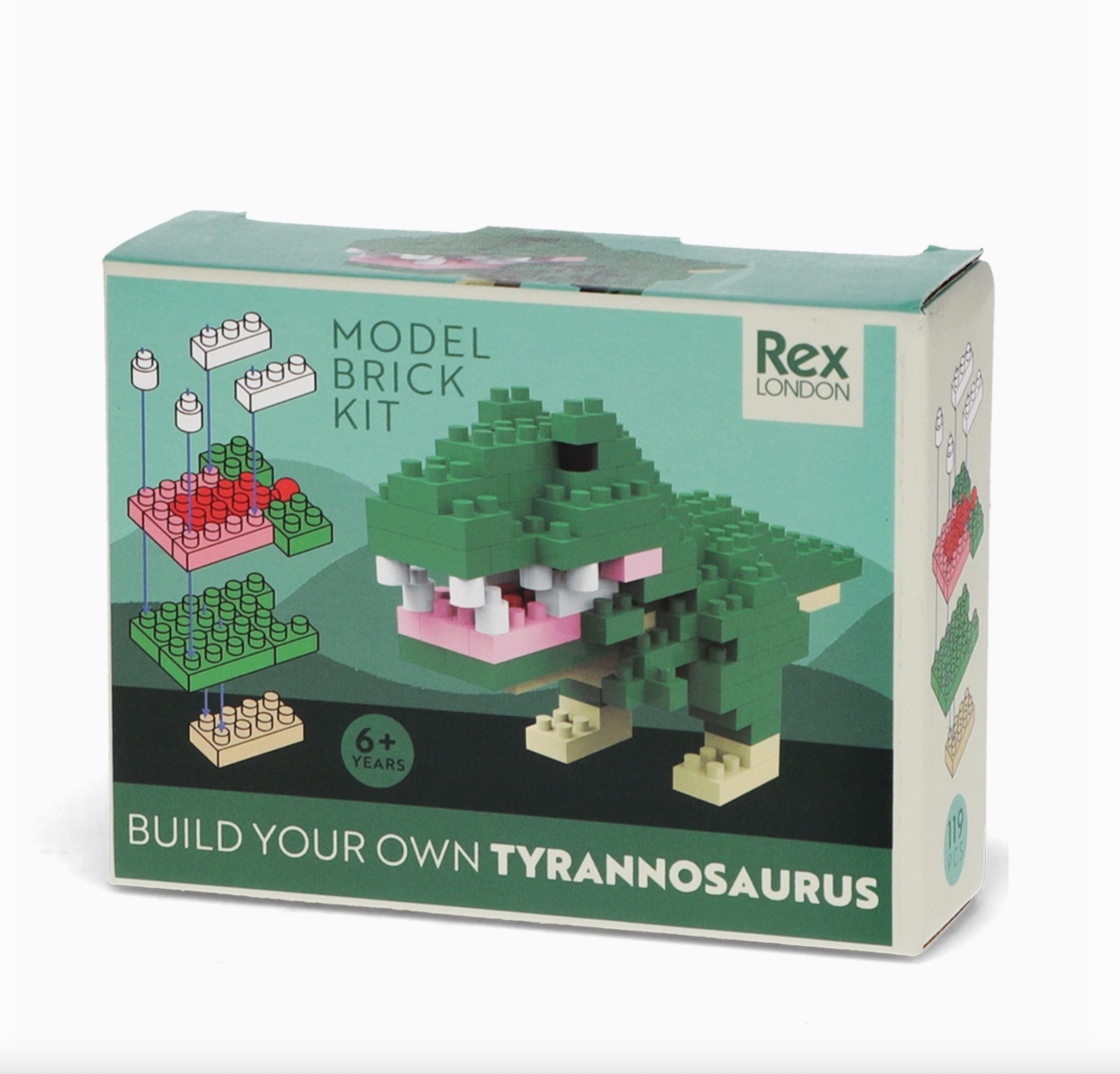 Build Your Own Dinosaur Model Brick Kit - Tyrannosaurus Rex
