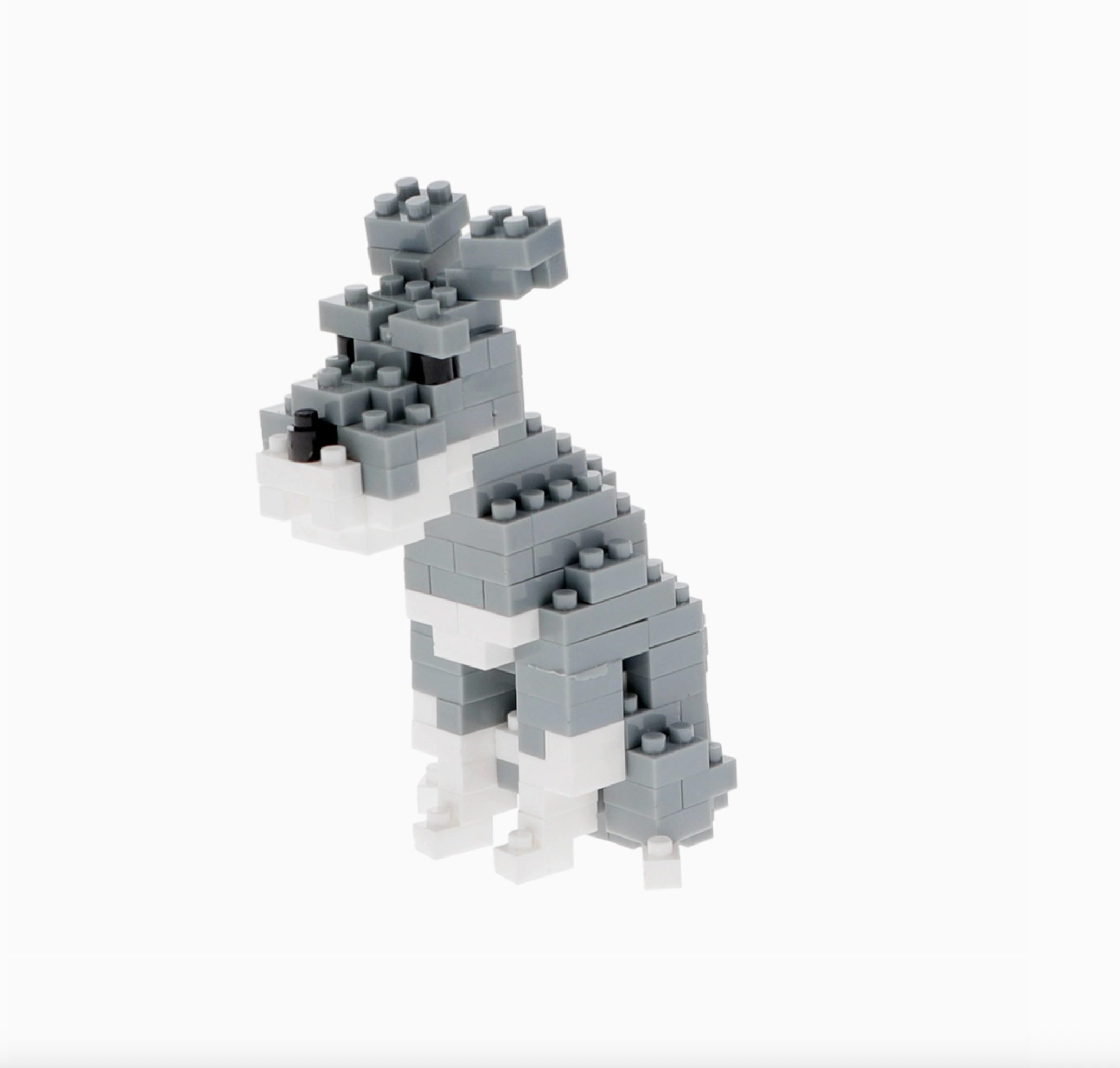Build Your Own Dog Model Brick Kit - Schnauzer