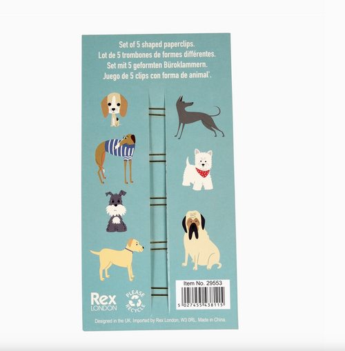 Dog Paper Clips (Set of 5) - Best in Show