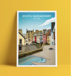 Illustrated print of Scotland - A4 Size