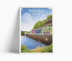 Illustrated print of Scotland - A4 Size