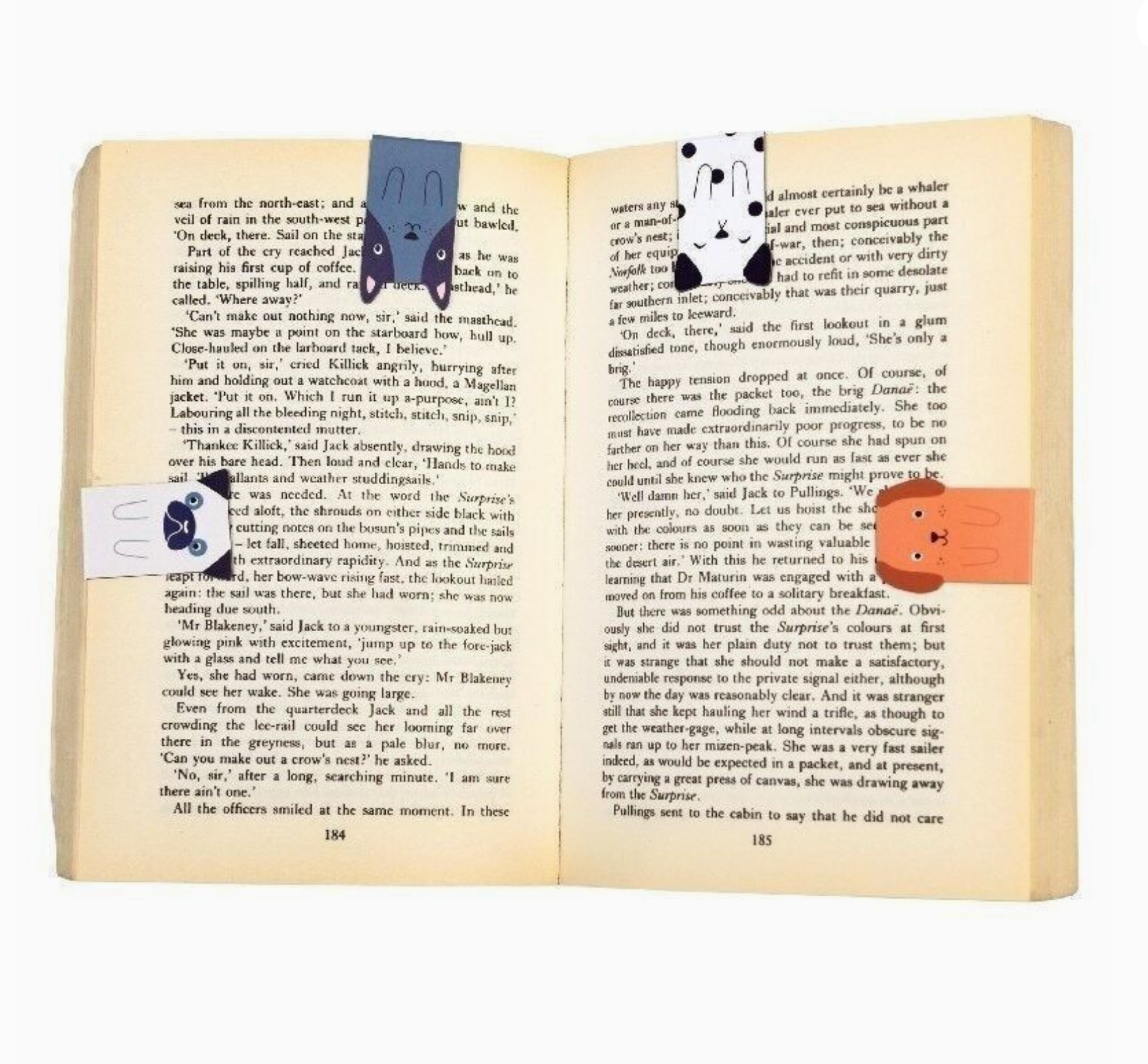 Magnetic Dog Bookmarks (Set of 4)