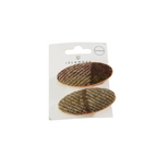 Barrette Hair Clips - Oval