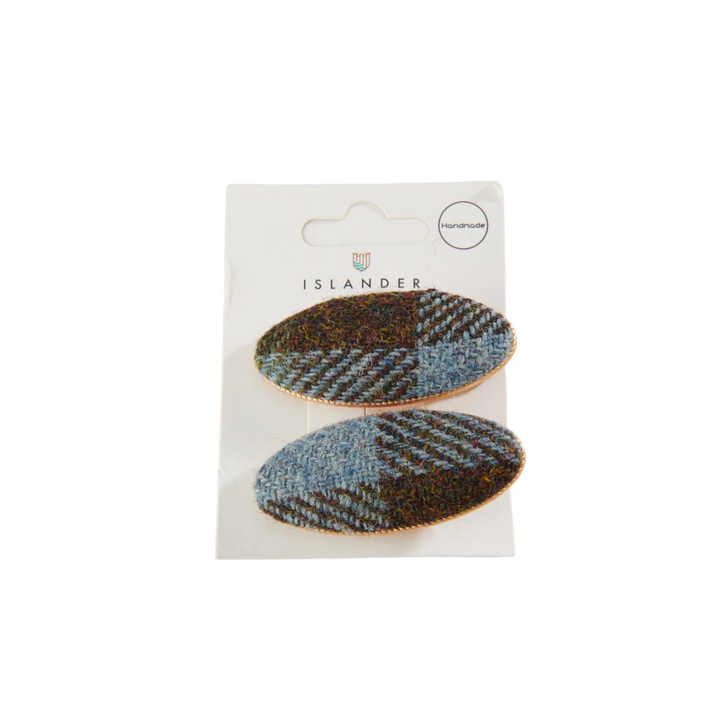 Barrette Hair Clips - Oval
