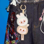 POP MART - Labubu - Strange Convenience Store Series Seafood Meatballs String Plush Pendant - No return & refund & exchange - Resale