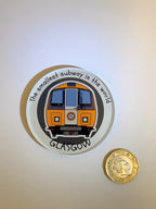 Knock Nook Produced Magnet - Glasgow Subway