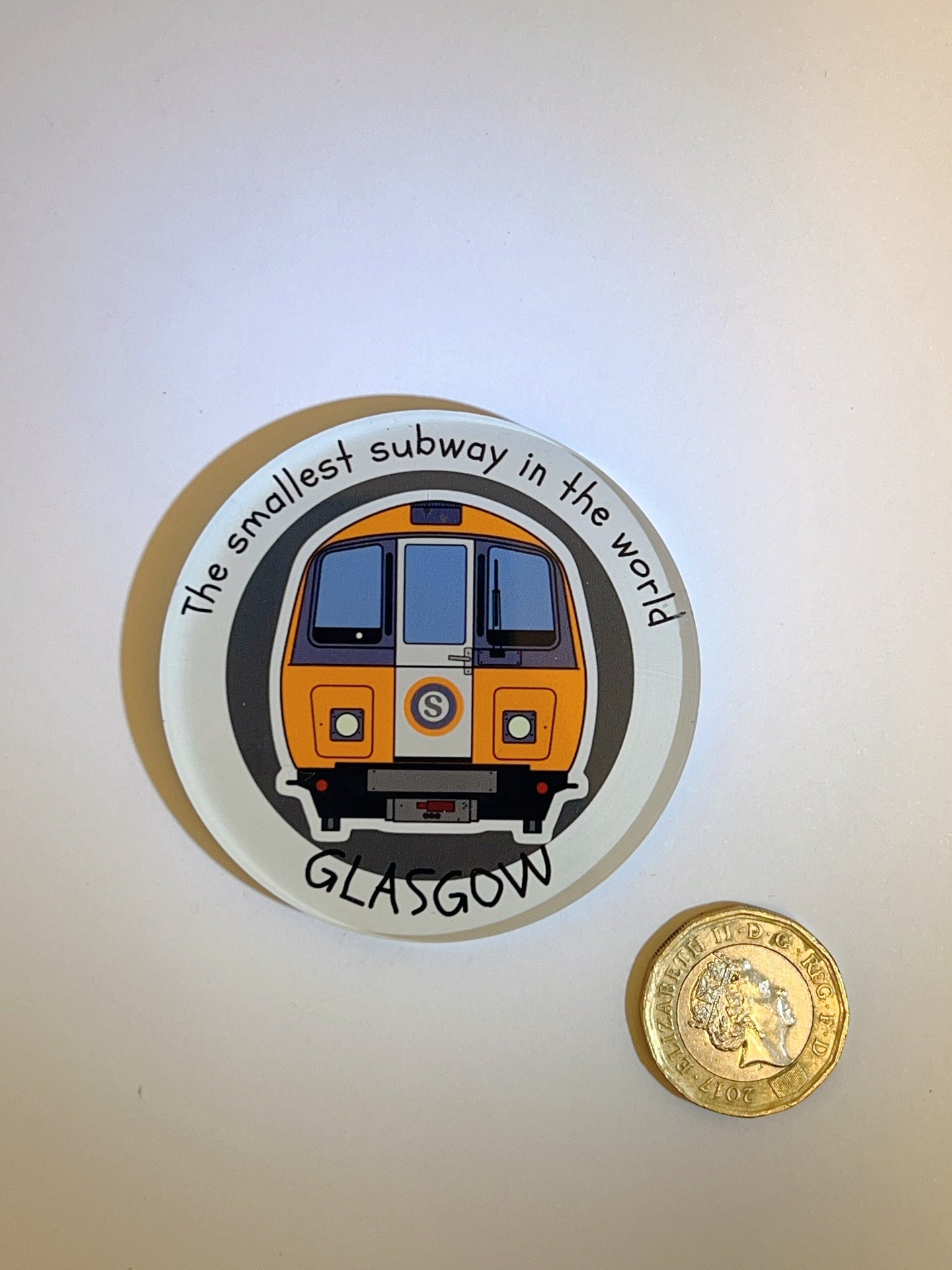 Knock Nook Produced Magnet - Glasgow Subway