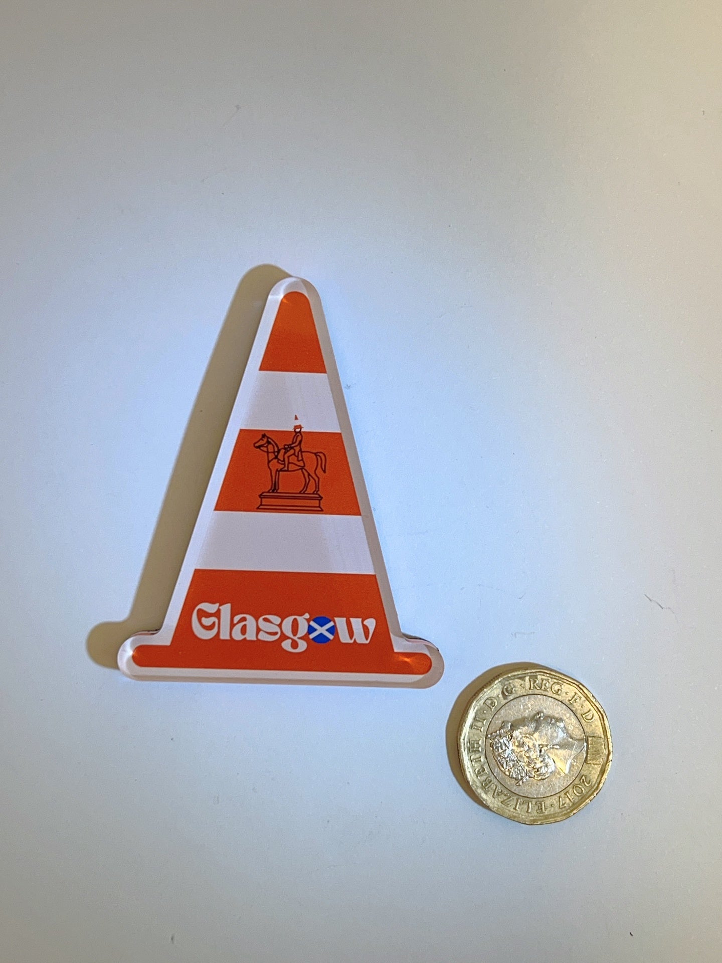 Knock Nook Produced Magnet – Traffic Cone