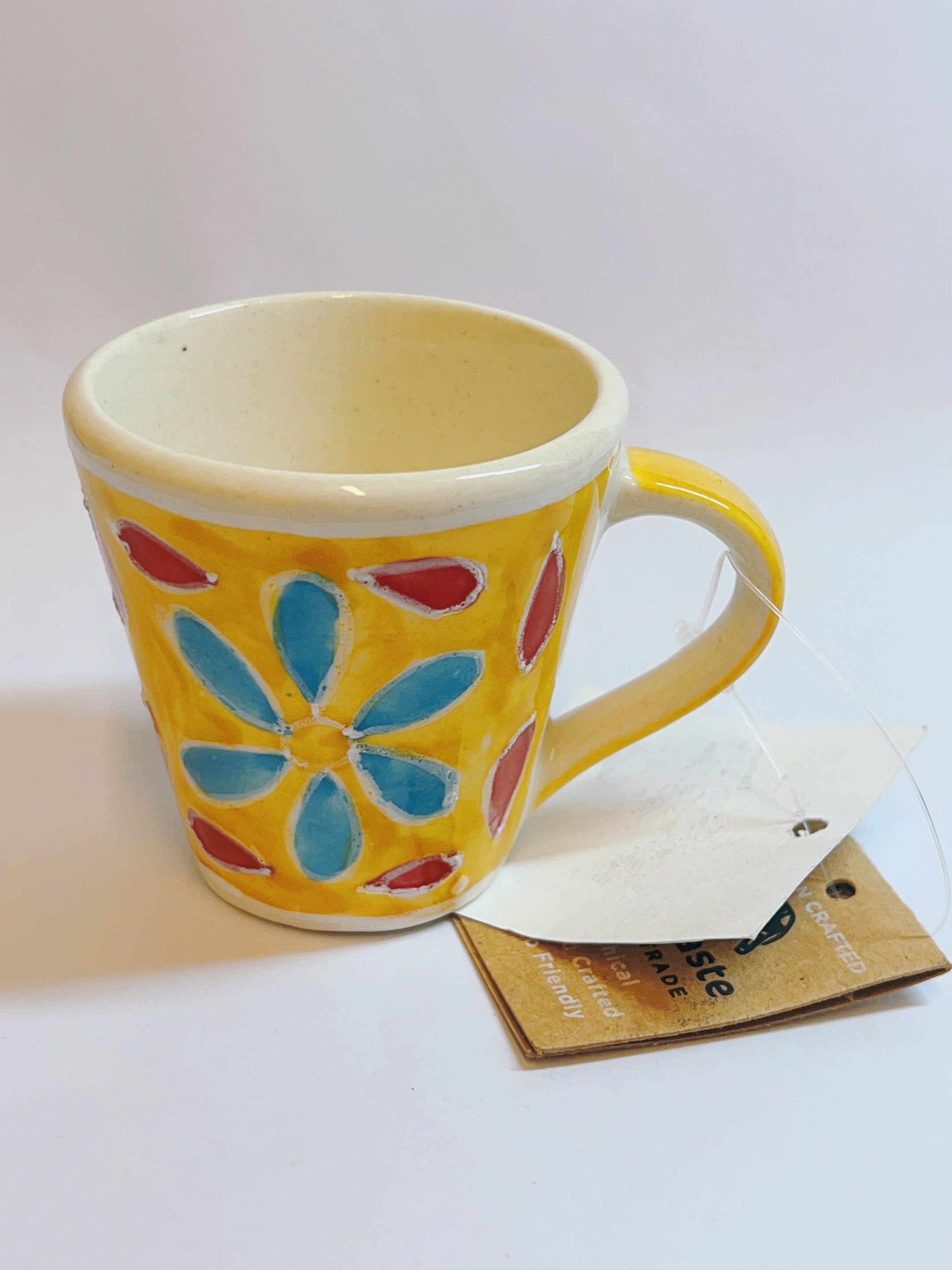 Shyla Hand Painted Ceramic Espresso Cup