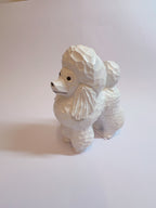 Wooden carving dog-L