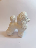 Wooden carving dog-L