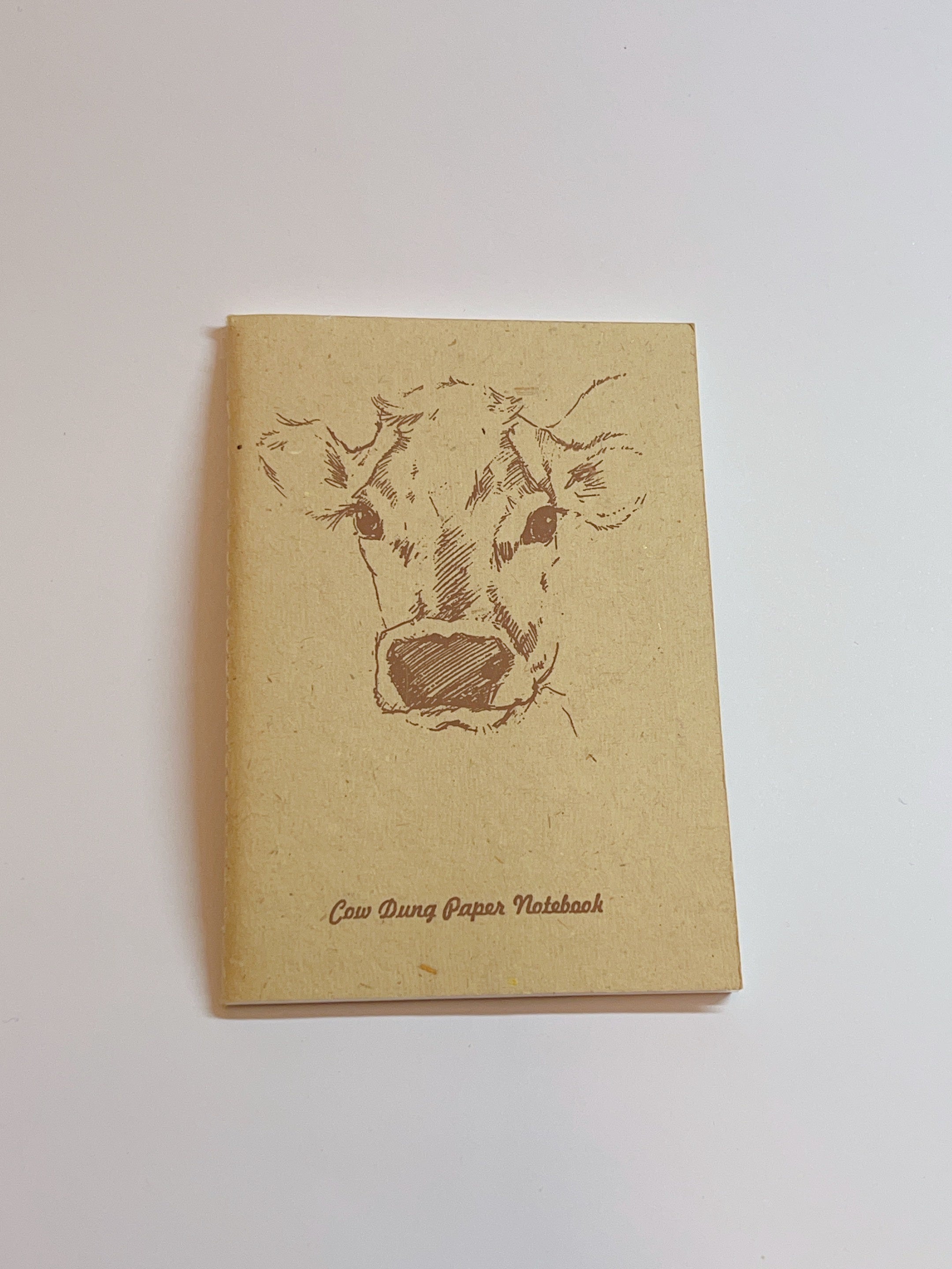 Recycled Dung & Tea Paper Notebooks