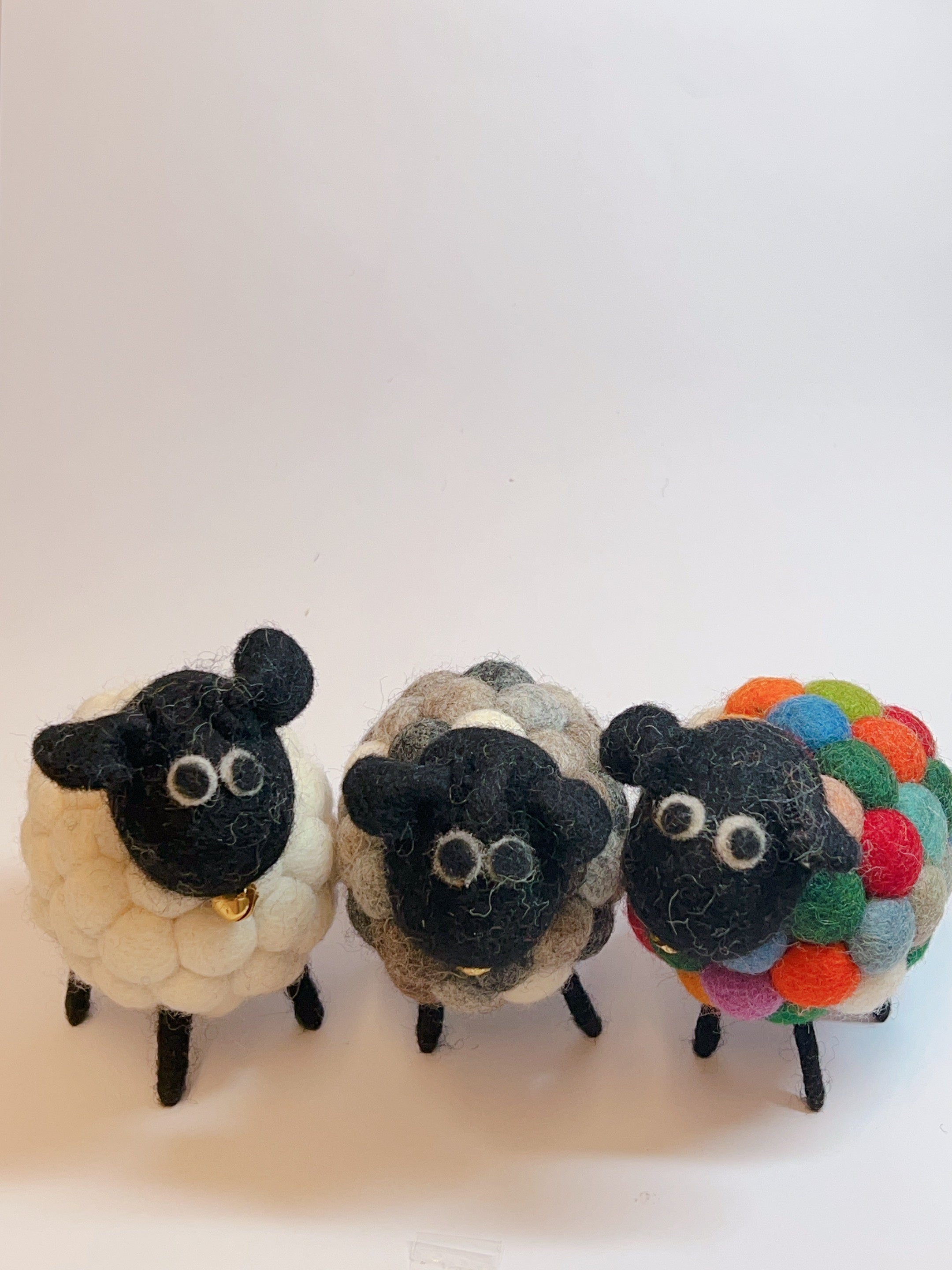 Handmade Wool Felt Sheep Decoration