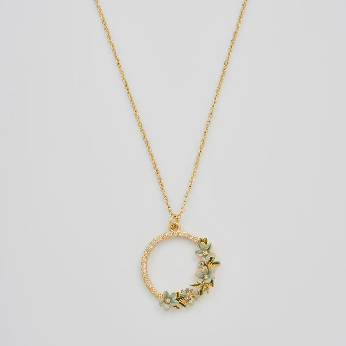 Fable Floral Wreath Necklace