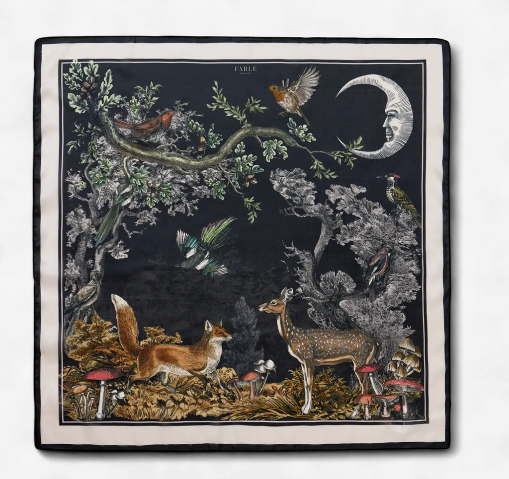 Fable A Night's Tale Narrative Square Scarf